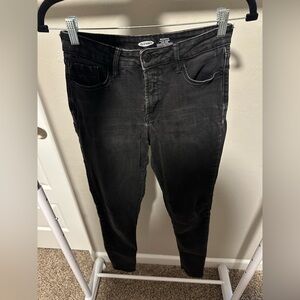 Old Navy Rockstar Super Skinny High Rise Jeans - Black
